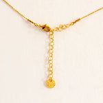 GUILA PARIS Small Indian Necklace in Orange