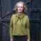 COLLEN & CLARE Bontie Bandana Scarf in Moss Marl/Black