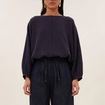 BY-BAR Gaya Check Blouse in Galaxy Check