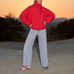 BY-BAR Joy Puffa Jacket in Poppy Red