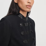 RAG & BONE Mercer Regalia Wool Blazer in Black
