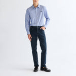 WRANGLER Greensboro Regular Straight Leg Jeans in Iron Blue