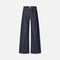 BAUM UND PFERDGARTEN NO 03 High Waisted Wide Leg Jeans in Dark Blue
