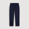 HARTFORD Joggy Linen Pants in Navy Blue
