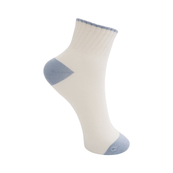 BLACK COLOUR BCLexie Anklet Socks in Light Blue