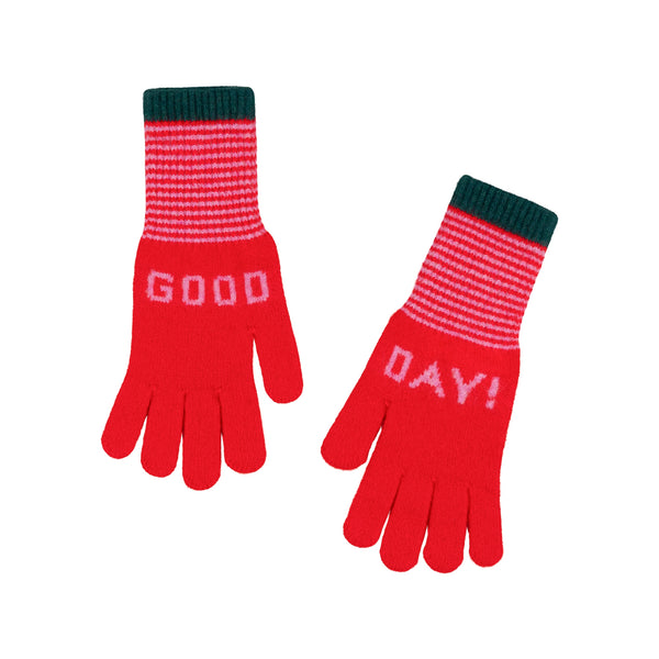 QUINTON & CHADWICK Angora Good Day Gloves  in Hyper Nature