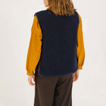 SACRECOEUR Salyna Gilet in Navy