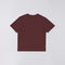 EDWIN Regular Basic T-Shirt in Rum Raisin