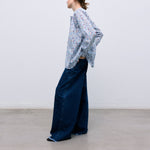 THE NEW SOCIETY Cloe Cotton Shirt in Cloe Print
