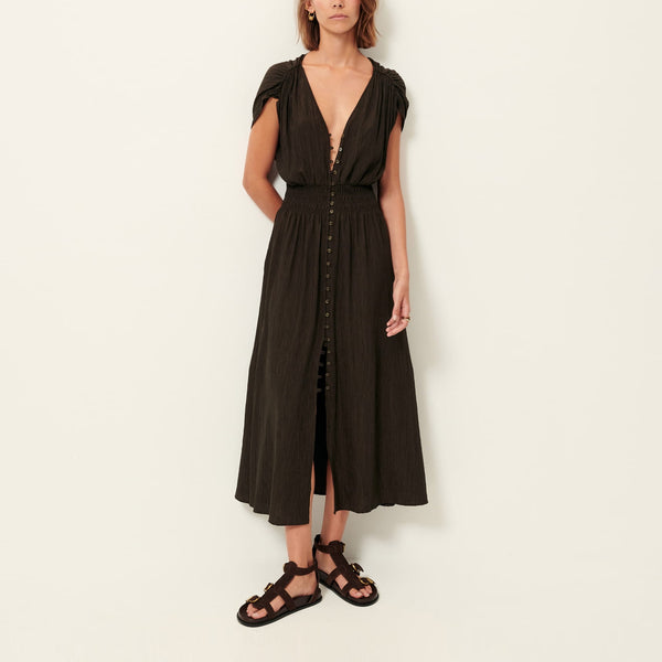 SESSUN Galiane Dress in Umbra