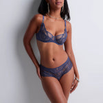 AUBADE Comfort Full Cup Bra in Denim