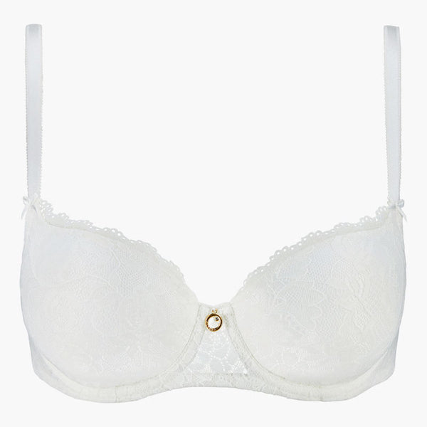 AUBADE Rosessence Moulded Half Cup Bra in Opal