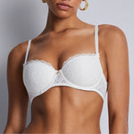 Rosessence Moulded Half Cup Bra in Opal