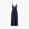 AUBADE Midnight Whisper Long Slip in Evening Blue