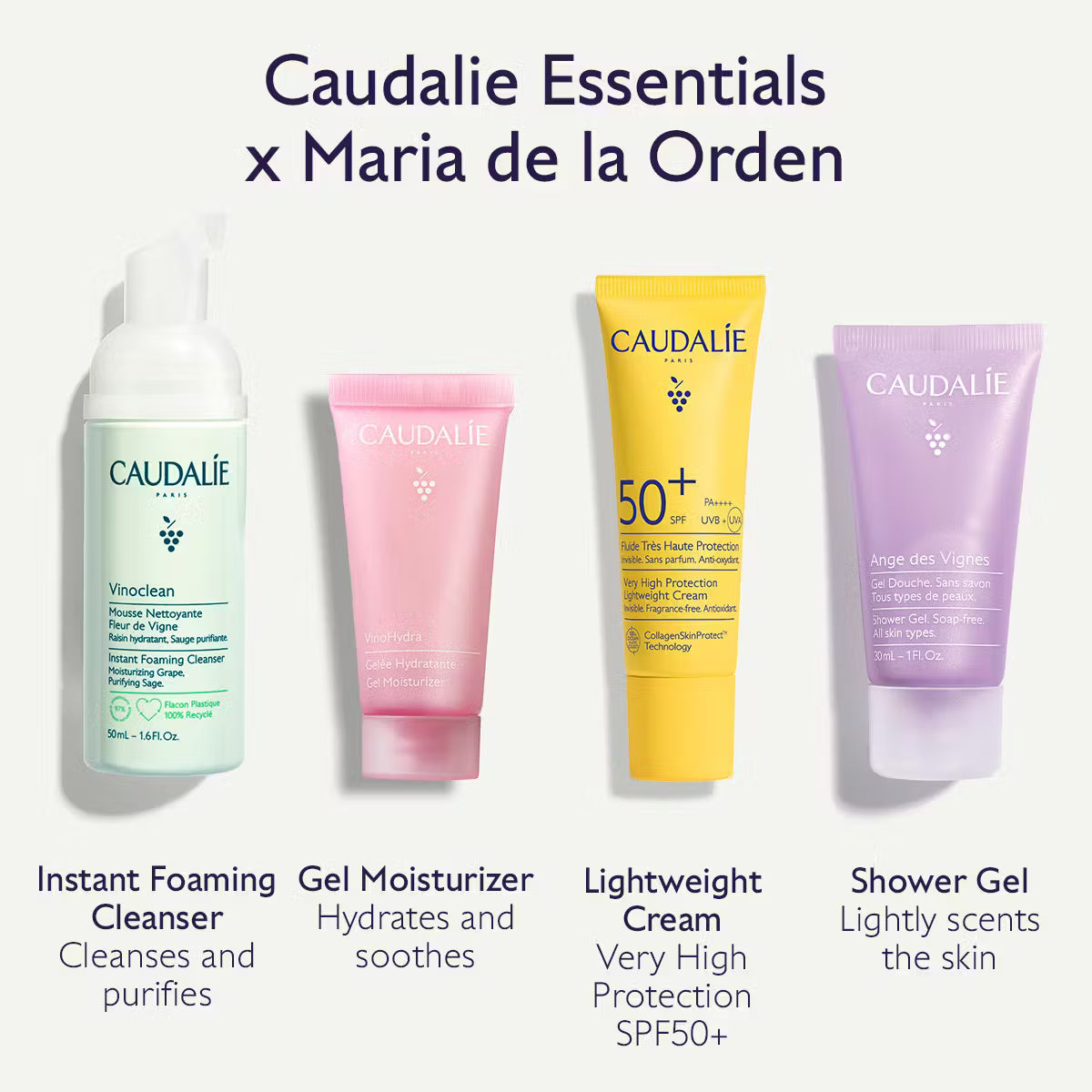 CAUDALIE Essentials x Maria de la Orden Summer Pouch 2026
