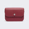 WEEKEND MAX MARA WKAPetali Smooth Calfskin Crossbody Handbag in Red