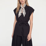MOS MOSH MMLucine Miley Waistcoat in Black