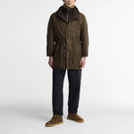 BARBOUR Ursula Wax Parka in Bark