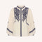 BY-BAR Senne Embroidered Blouse in Sand