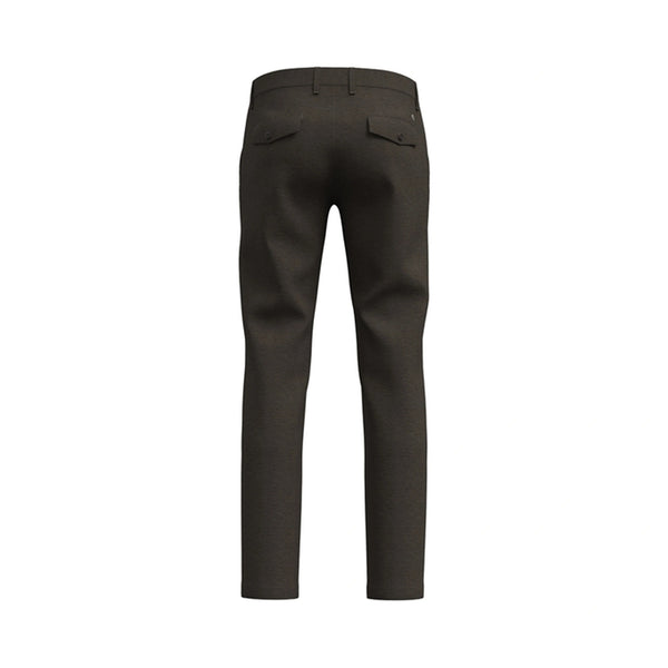 ALBERTO Lou-KL Dusty Corduroy Trousers in Military