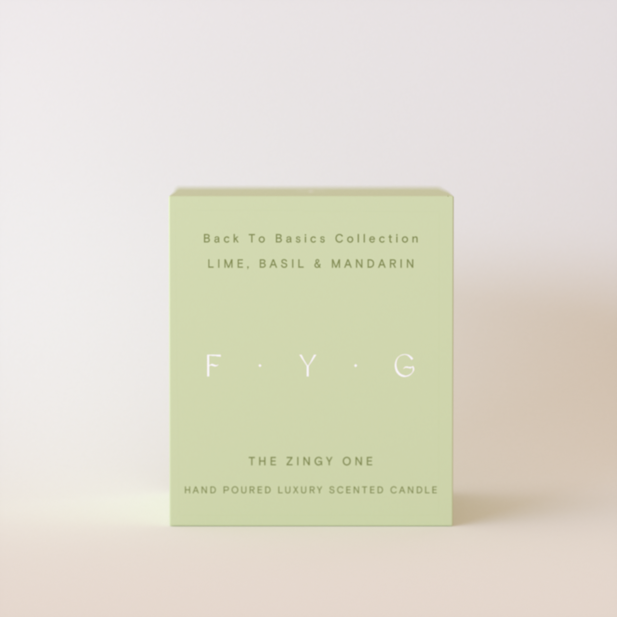 FYG Lime, Basil & Mandarin Candle