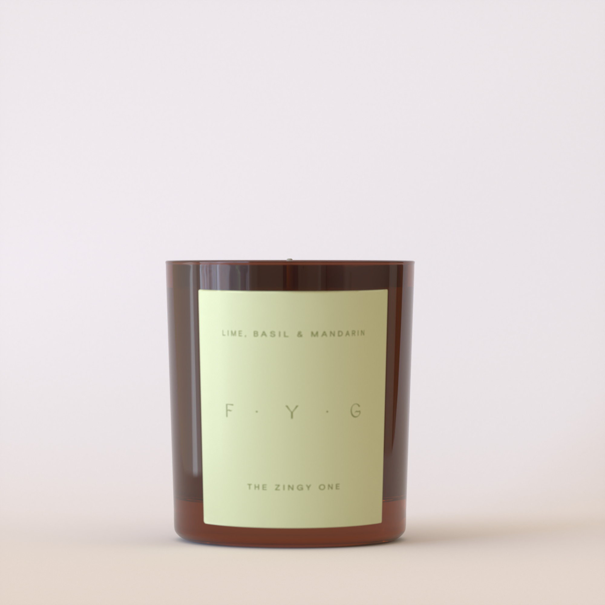 FYG Lime, Basil & Mandarin Candle