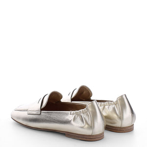Blair Nappa Loafers in Gold