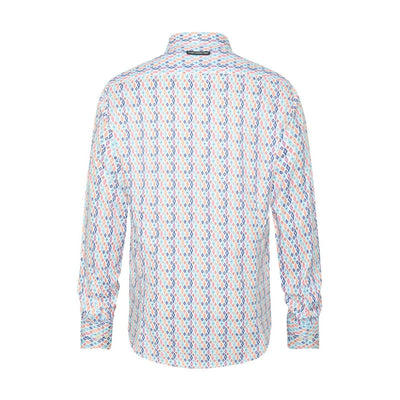 A FISH NAMED FRED Ikat Shirt in Multicolour