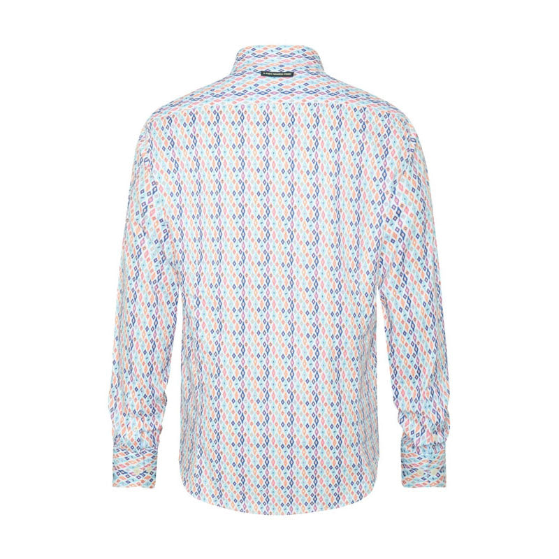 A FISH NAMED FRED Ikat Shirt in Multicolour