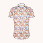 A FISH NAMED FRED Desert World Short Sleeve Shirt in Multicolour