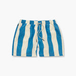 OAS Waver Swim Shorts in Blue/White