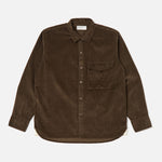 UNIVERSAL WORKS Field Cord Shirt in Brown