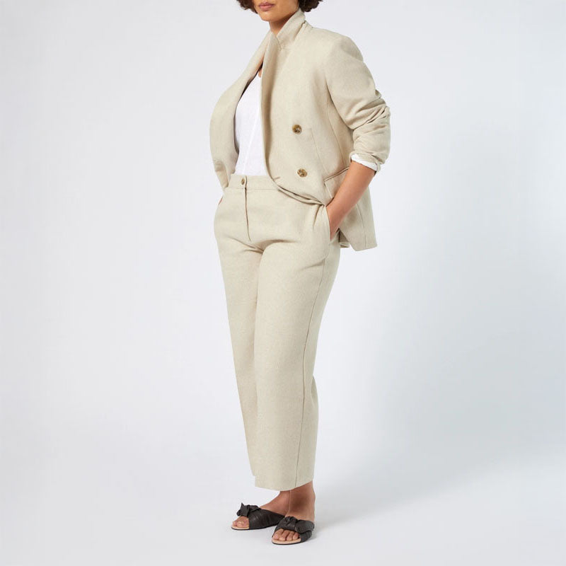 PERSONA BY MARINA RINALDI Mach Trousers in Beige