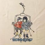 EDMMOND STUDIOS Chairlift T-shirt in Plain Tan