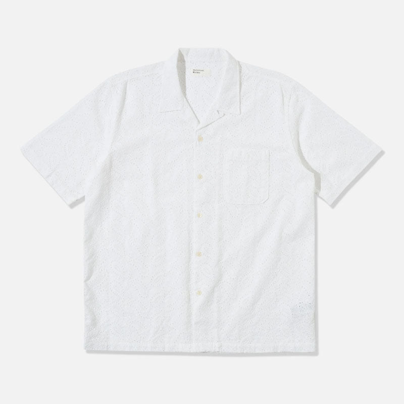 UNIVERSAL WORKS Road Shirt in White