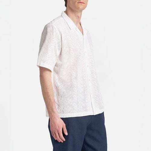 UNIVERSAL WORKS Road Shirt in White