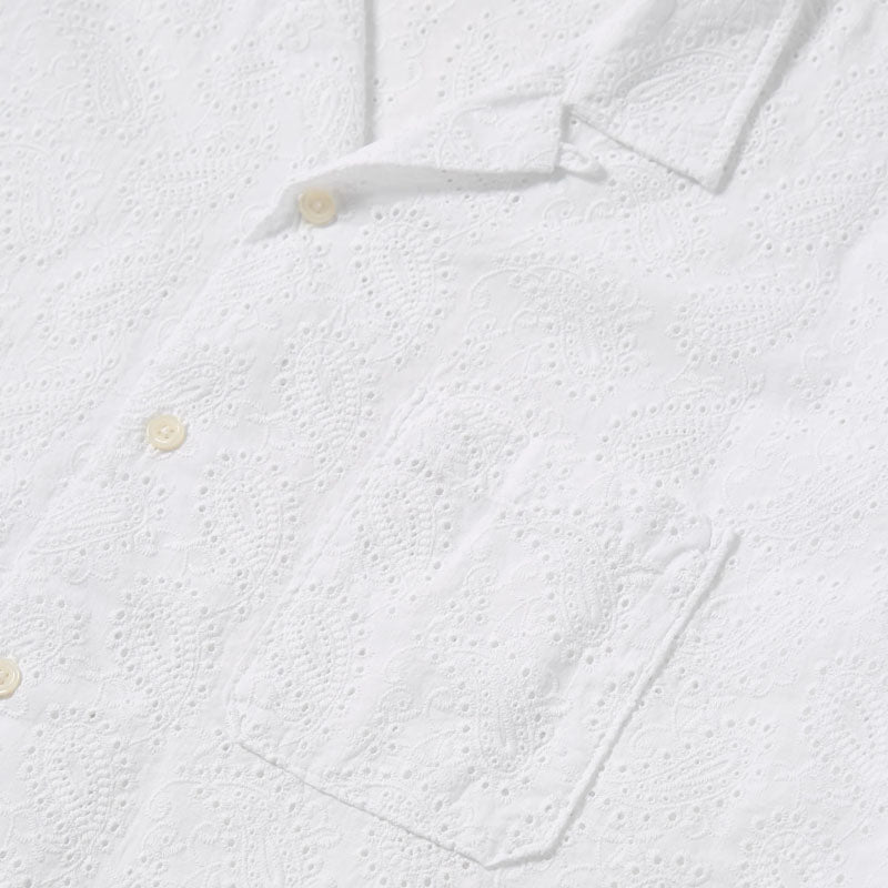 UNIVERSAL WORKS Road Shirt in White