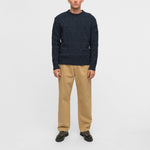 ANERKJENDT Aksinus Heavy Wool Jumper in Sky Captain