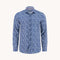 A FISH NAMED FRED Sunshade Shirt in Cobalt