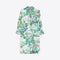 VILAGALLO Greenhouse Short Dress in Green