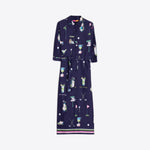 VILAGALLO Golf Dress in Navy