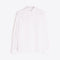 VILAGALLO Broderie Fringe Shirt in White