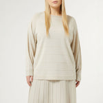 PERSONA BY MARINA RINALDI Vadet Sweater in Beige