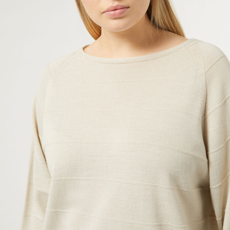 PERSONA BY MARINA RINALDI Vadet Sweater in Beige