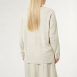 PERSONA BY MARINA RINALDI Vadet Sweater in Beige
