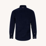 A FISH NAMED FRED Corduroy Shirt in Navy