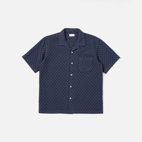 UNIVERSAL WORKS Road Shirt in Navy