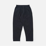 UNIVERSAL WORKS Pleated Track Pant in Dark Navy