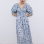 THE NEW SOCIETY Cloe Cotton Dress in Cloe Print