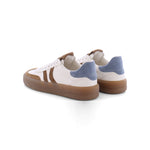 KENNEL & SCHMENGER Box Suede Sneakers in Caramel/Butter/Sky